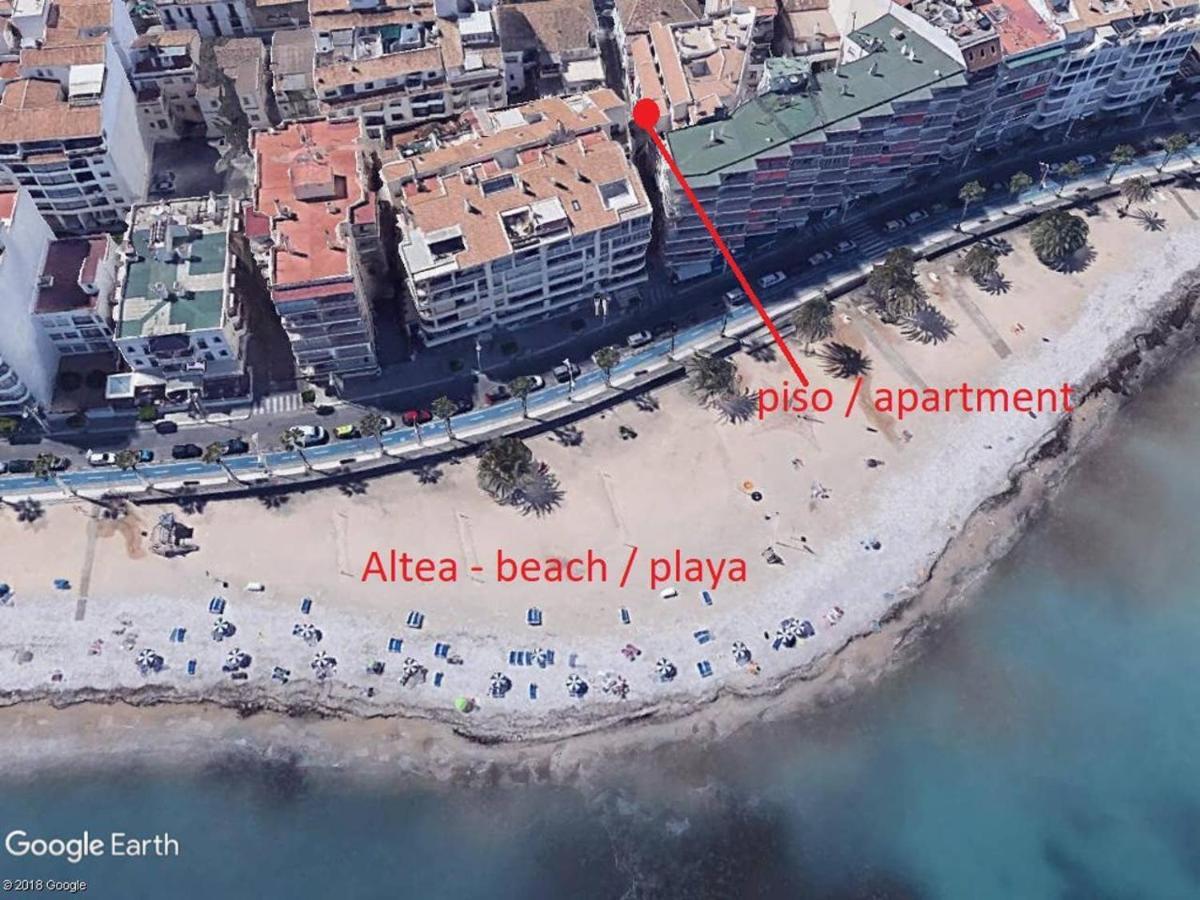 50 Meters To Beach! Ac - Wifi -Near City Center Альтеа Экстерьер фото
